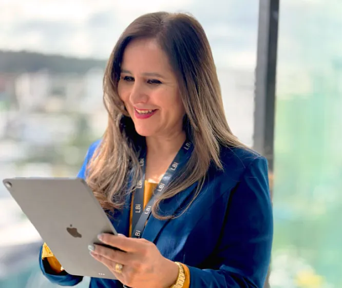 Foto de colaboradora de LBi